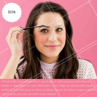 #DesignDeSobrancelhas #Dica #Tip #Sobrancelha #Diferença #PincelDeSobrancelha