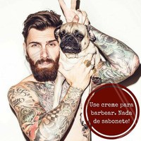 #Barba #Beard #Men #Homem #CremeParaBarbear #Cuidado #Care #Dica #Tip