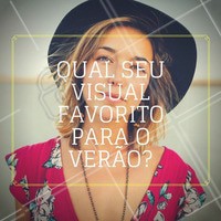 Deixe aqui nos comentários! #Ahazou #Verão #Summer