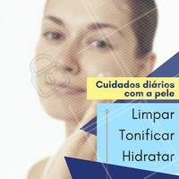 Os cuidados mais importantes para manter a beleza da pele diariamente são a tonificação, limpeza e hidratação. Agende o seu horário para saber quais os melhores produtos para a sua pele! #ahazou #estéticaeamor #estética #estéticafacial #instabeauty
