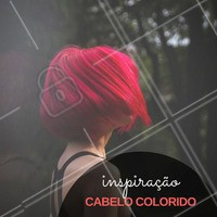 Se você também adora, deixe aqui nos comentários! #Ahazou #MulheresDeAtitude #Cabelo #Hair #Colorido #Cores #CabelosTingidos