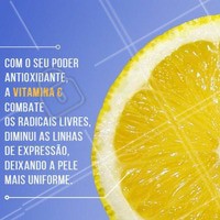 A vitamina C é tudo! Vamos aproveitar alimentos que possuam a mesma, e que tal pedir dicas de produtos que tenha a vitamina na fórmula para o seu profissional de beleza? #estéticacomamor #vitaminac #ahazou #estética #instabeauty #beauty