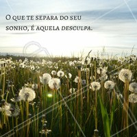 Não invente desculpas para deixar de fazer o que te agrada. #ahazou #ahz #motivacional #motivação #quotes #instagood