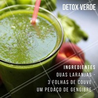 Receitinha boa para as manhãs! #ahazou #nutrição #receita #sucoverde #saudeebemestar #lifestyle
