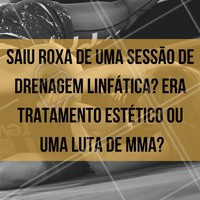 Os hematomas acontecem quando pequenos vasos sanguíneos são rompidos, na drenagem linfática os movimentos devem ser rítmicos, lentos e suaves, logo, não devem te deixar roxa! #drenagemlinfática #estéticacorporal #estética #estéticacomamor #ahazou #saúde #estéticaesaúde