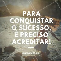 Quem acredita, sempre alcança! #Ahazou #Motivacional #Conquista #NuncaDesista