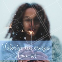 Ame o seu crespo! #ahazou #crespodopoder #cabelocrespo #crespo #instabeauty #curls #curly