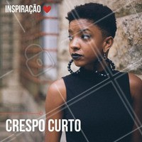 Crespo curto é tudo! #ahazou #crespodopoder #cabelocrespo #crespo #instabeauty #curls #curly