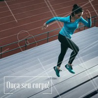 Ouça seu corpo. É esperado que após longo tempo parado você sinta algumas dores. Porém, se elas forem persistentes é sinal de que a carga ou execução dos exercícios está inadequada.