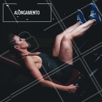 Faça exercícios de alongamento e flexibilidade antes e principalmente após os treinos. Isso é importante para evitar encurtamentos musculares e problemas nas articulações.