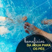 O escalda-pés é um ritual para manter os pés bonitos e relaxados. A água morna com sais e aromas alivia a tensão, aspereza e a dor dos calos formados pelo uso de sapatos apertados, com bico fino ou saltos altos. #Dica #Pés #Feet #Beleza #Cuidados #Ahazou