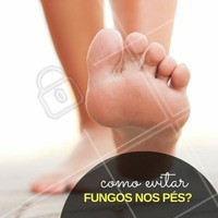 Anote: seque bem os pés, principalmente entre os dedos, podendo ser inclusive com secador de cabelos, com temperatura gelada ou morna, para evitar a proliferação de fungos. #Dica #Pés #Feet #Cuidados #Ahazou