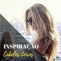 Venha ter um loiro para o verão! Agende já o seu horário! #CabeloLoiro #Inspiração #Verão #Autoestima #Beleza #Ahazou #Cabelo #Loiro #SalaoDeBeleza