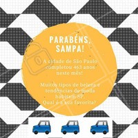 Diga nos comentários! #Sp #SãoPaulo #463anos