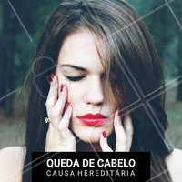 As causas hereditárias uma hora ou outra vão bater na sua porta. E não tem jeito, a genética é algo inevitável. O jeito é remediar. #quedacabelo #quedacapilar #cabelos #alopecia #cabeleireiro #ahazou #beleza #salaodebeleza #autoestima