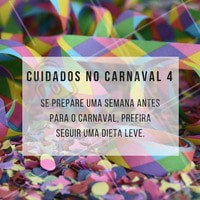 Se prepare para o carnaval e siga uma dieta leve! #ahazou #estética #carnaval #pele #saúde #bemestar #beauty