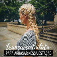 Se você também é apaixonado por trançar, deixe nos comentários! #Tranças #Penteado #Hair #Cabelo #Aposte