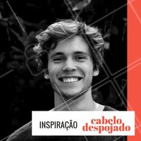 Que tal um cabelo despojado para o dia a dia? Inspire-se! #Cabelo #CabeloMasculino #Hair #Ahazou