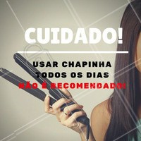 Quer mudanças ? Ligue agora e agende seu horário no salão #Dica #Cabelo #Hair #chapinha #SalaoDeBeleza #Beleza