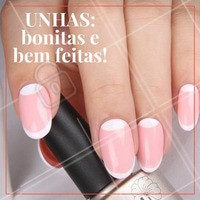 Unhas sempre impecáveis? É só apostar nas unhas de gel! #UnhasDeGel #Unha #Nails #Manicure #Ahazou