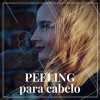 O tratamento com Peeling consiste em promover uma remoção de acúmulo de produtos a partir do couro cabeludo, proporcionando uma limpeza profunda para os fios. É ideal para aqueles que querem se livrar da oleosidade! #Cabelo #Hair #TratamentoCapilar #Ahazou