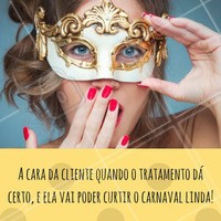 Porque é importante estar belíssima no carnaval! #ahazou #carnaval #estéticaecarnaval #estéticacomamor #beleza