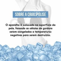 Você sabia que a criolipólise acontecia dessa maneira? Procure um profissional e faça a sua! #ahazou #estéticacomamor #estética #bemestar #estéticaesaúde #saúde #beleza #estéticacorporal