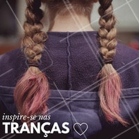 Para variar o #look de todo dia, que tal apostar nas tranças? Fáceis de fazer e ficam uma graça! #Tranças #Ahazou #Cabelo