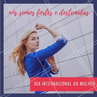 No dia das mulheres faça mais do que nos oferecer rosas, não que a gente não as queira, mas também gostaríamos de mais respeito, no espaço profissional e todos que existirem! Somos nós, fortes, empreendedoras, donas, e destemidas! Que sejamos lembradas não apenas no dia 8, mas em todos. #diadamulher #ahazou #MêsDaMulher #beleza #autoestima