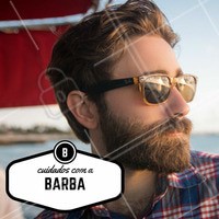 Para uma barba hidratada e com aparência saudável, que tal usar um óleo diário que ajuda a repor os nutrientes dos fios? Só cuidado para não exagerar e acabar com a barba oleosa! #Barba #Dicas #Hidratação