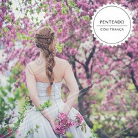 Que tal um visual inspirado nos contos de fadas? Feminino e delicado na medida certa. #Penteado #Trança #Hair #Cabelo #PenteadoParaFesta #AmoTranças #Ahazou