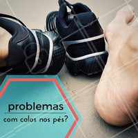 Seus problemas acabaram: o podólogo pode remover calos e as calosidades. Agende já o seu horário! #Podologia #PéSaudável #Cuidados #BelezadosPés #Calos #Ahazou