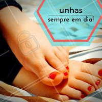Cortar as unhas dos pés de maneira correta, além de uma questão de beleza e higiene, pode evitar problemas mais sérios como unhas encravadas. #Podologia #PéSaudável #Unhas #Cuidados #BelezadosPés #TratamentoPodologia #Ahazou