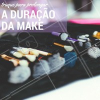 Você já fez aquela make #bapho e na metade da noite já tinha ido tudo por água abaixo? Não deixe isso acontecer nunca mais, comece a aplicar a sombra com os pinceis levemente úmidos, fazendo com que a duração do seu #make aguente a noite toda! #Dica