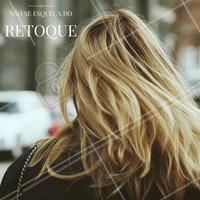 O retoque da sua progressiva deixa o cabelo com aparência revigorada sem desgastar ainda mais a estrutura do cabelo e deixa-lo com aparência artificial, então não deixe passar muito do prazo e corre pro salão! #Progressiva #Salão #Cabelo