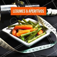 Coma legumes e verduras de aperitivo enquanto você cozinha, eles vão aumentar a saciedade. #emagrecer #ahazou #dieta #beleza #bemestar