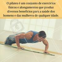 Que tal começar #pilates hoje? #Pilates #Saúde #BemEstar #Exercícios