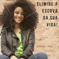 Evite usar escova para pentear os cachos, prefira pentes de cerdas largas! #cabelo #cachos #cacheadas #beleza #beauty #ahazou