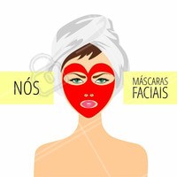 As máscaras faciais garantem uma ação mais profunda e prolongada de seus benefícios, por ficarem em contato direto com a pele e terem uma concentração mais alta de ativos. Tem como não amar as máscaras faciais? #Máscarafacial #Amo #Cuidados #Ahazou #Beleza #Autoestima