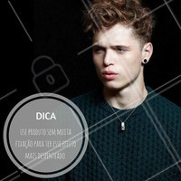 Dica para os homens. Anote! #Ahazou #Cabelo #Barbearia #Homens