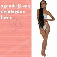 Não perca mais tempo, marque agora a sua depilação a laser! #depilação #laser #estéticacorporal #depilacaoalaser