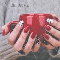 Que tal apostar em um detalhe para deixar as unhas mais divertidas? #Inspiração #Detalhe #Unha