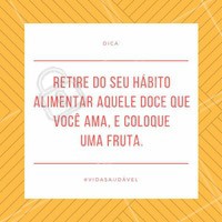 Faça substituições inteligentes!
#ahazou #vidasaudável #saúde