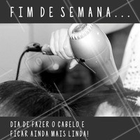 Corre pro salão e deixa esse cabelão ainda mais bonito para o fim de semana! #Cabelo #FimdeSemana #SalãoDeBeleza #Ahazou #Beleza #Autoestima #Findi