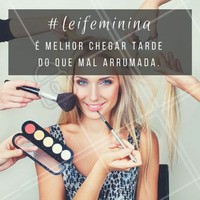 Se você estava fazendo o cabelo, o atraso valeu a pena! #Cabelo #Importante #Amo