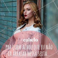 Fica a dica! #Cabelo #Hair #SextaFeira #Friday #AmoCabelo #Ahazou