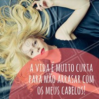 O recado já foi dado, né? #Cabelo #Hair #AmoCabelo #Ahazou
