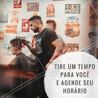 Que tal tirar aquela folguinha e dar aquele pulo na barbearia? #Barbearia #Cabelo #Barba