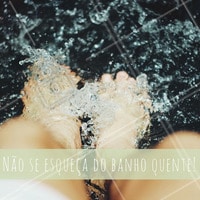 A dica é tomar um banho morno antes de fazer a depilação, pois abre os poros e facilita a saída dos pelos. #dica #banho #depilação