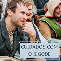 Ter um bigode requer alguns cuidados especiais, especialmente com a higiene. A dica é lavar o rosto depois das refeições, ao acordar e antes de dormir. #higiene #bigode #cuidados